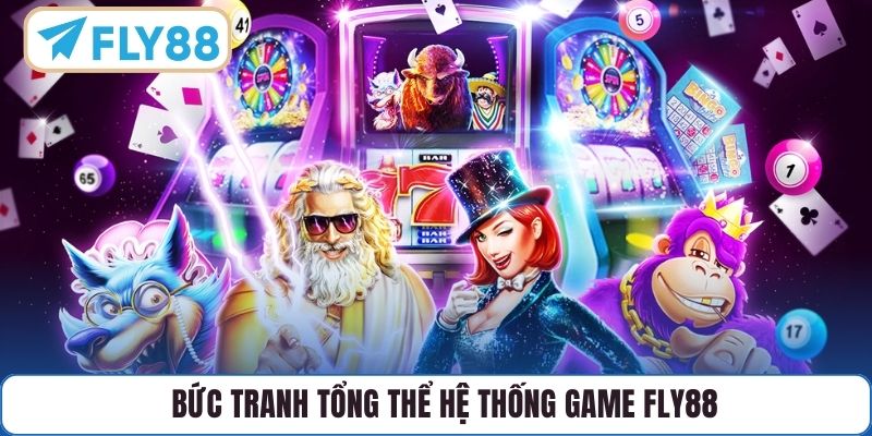 Bức tranh tổng thể hệ thống game FLY88