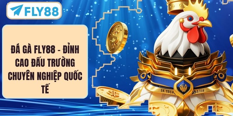 Đá Gà FLY88 – Đỉnh Cao Đấu Trường Chuyên Nghiệp Quốc Tế
